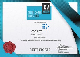 Content Creator Award 2019 • con|cess